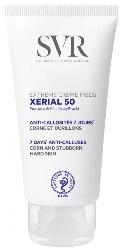 SVR Xerial 50 Extreme Creme Pieds 40 ml Callosités et Durillons Rebelles