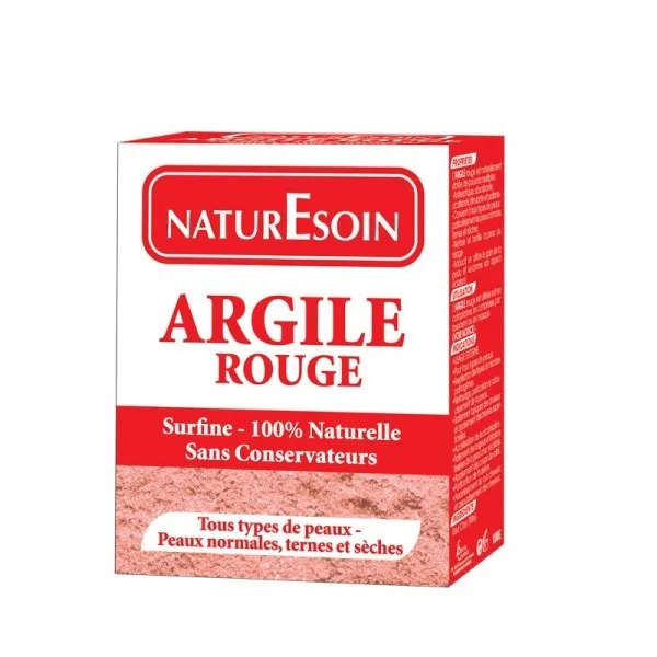 Nature Soin Argile Rouge 100 g
