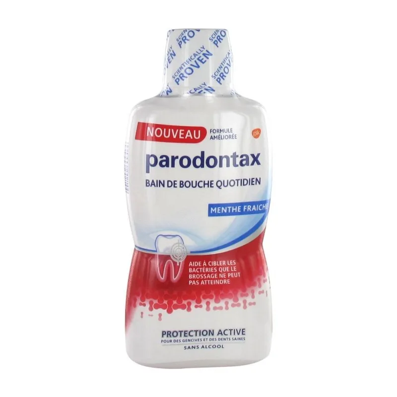 Parodontax bain de bouche quotidient, gencives sensibles 500 ml