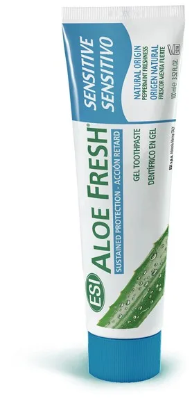 Aloe Fresh Dentifrice Menthe Fraicheur Sensitive pour les Gensives et les Dents Sensibles 100 ml