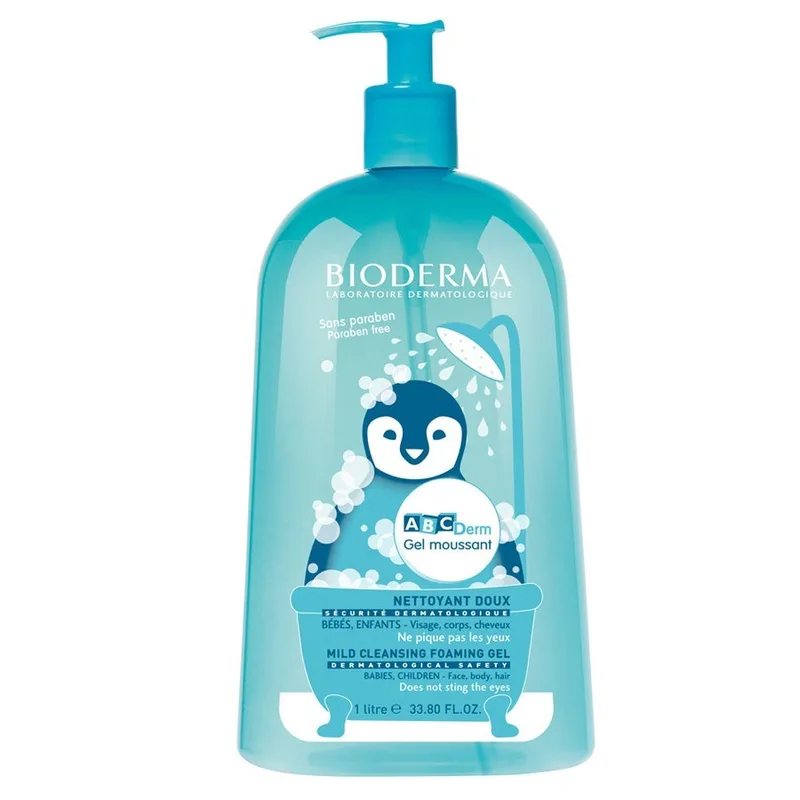Bioderma Abcderm gel moussant 1 L