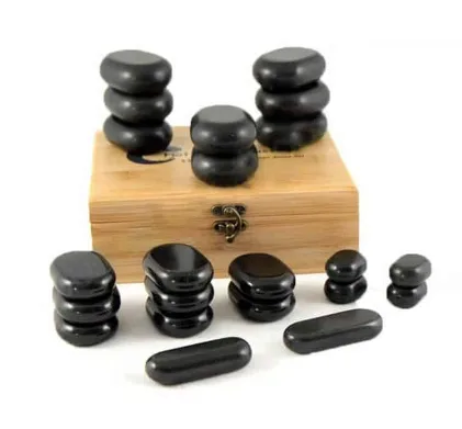 Pierres de Basalte pour massage à réflexe LMT22