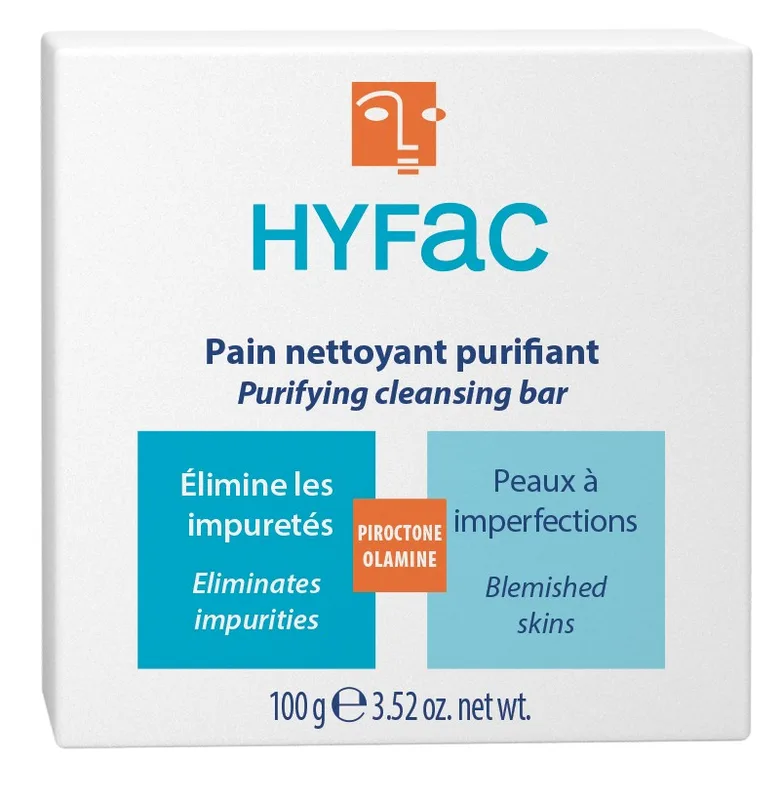 Hyfac Pain Nettoyant Purifiant 100 g