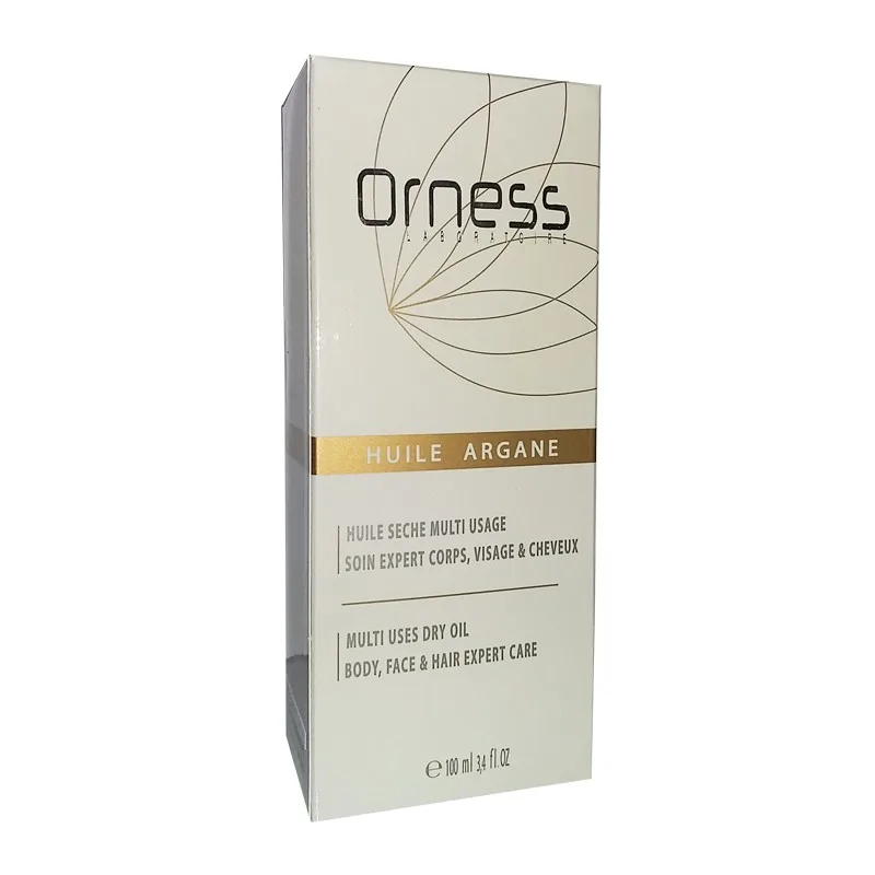 Orness Soin Expert Corps - visage - Cheveux - Huile Argane Sèche Multi-Usage 34 ml