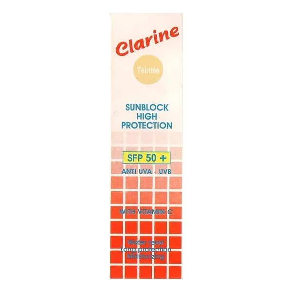 Clarine Ecran Solaire Ip 50+ Teintee