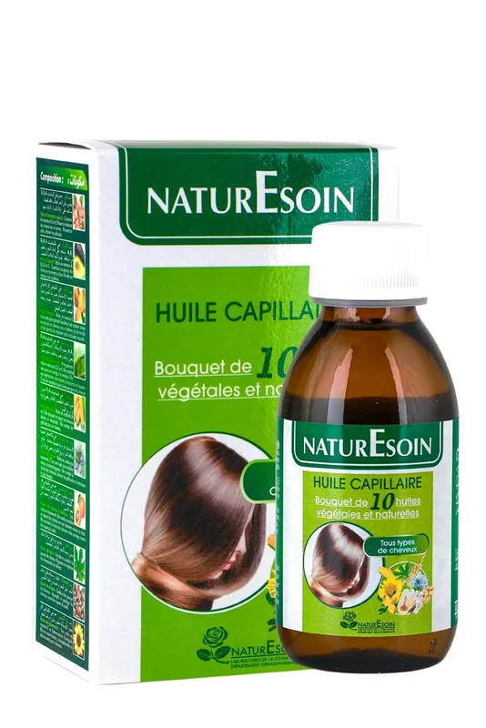 Nature Soin Huile Capillaire 10-Tous types de cheveux 125 ml