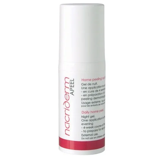 Nacriderm Apeel Gel Nuit - Home Peeling Quotidien 30 ml