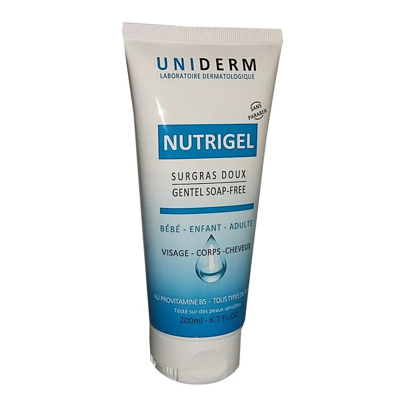 Uniderm Nutrigel gel Surgras Doux 200 ml