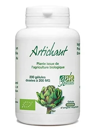 Gph Diffusion Artichaut Bio - 200 gélules végétale
