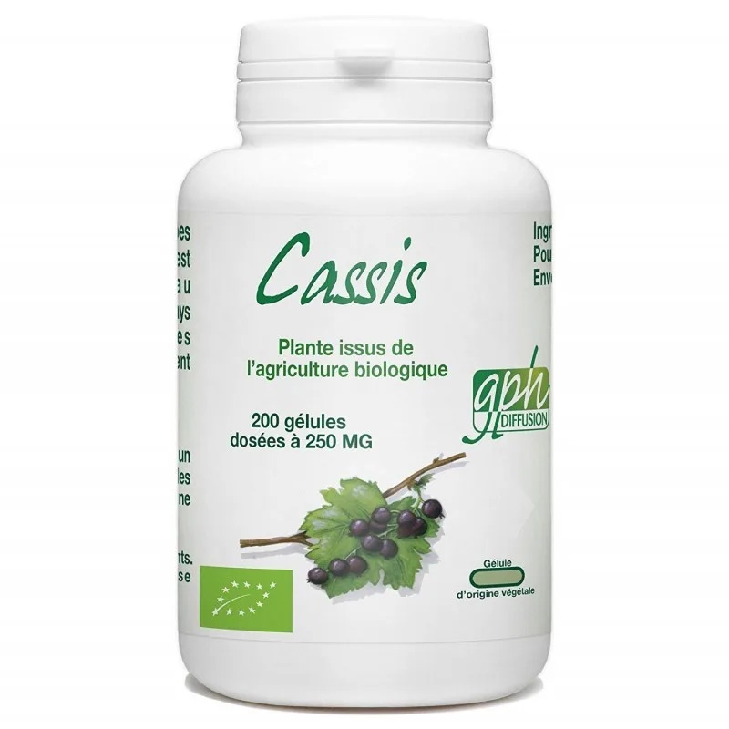 Gph Diffusion Cassis Bio 200 gelules