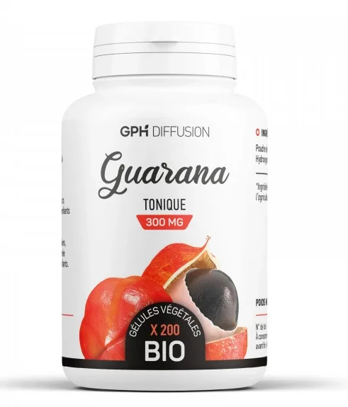 Gph Diffusion Guarana Bio 200 gélules