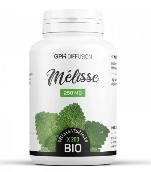 Gph Diffusion Melisse Bio 200 gélules