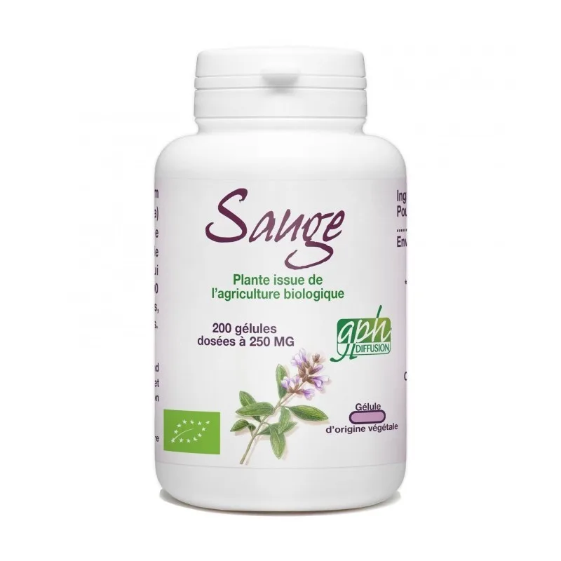 Gph Diffusion Sauge Bio 200 gélules