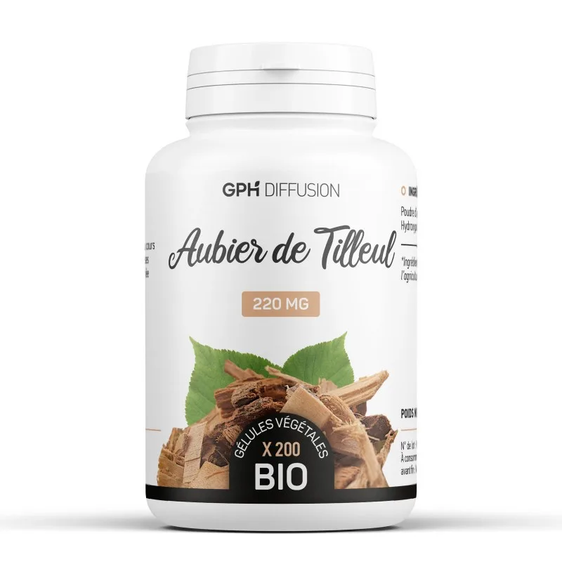 Gph Diffusion Aubier de Tilleul Bio 200 gelules