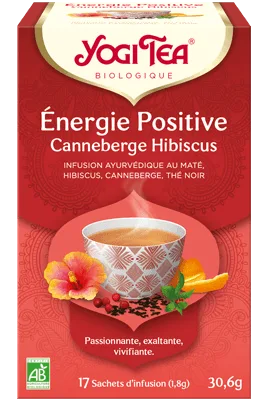Yogi Tea Energie Positive Cranberries Hibiscus 17 X 2 g