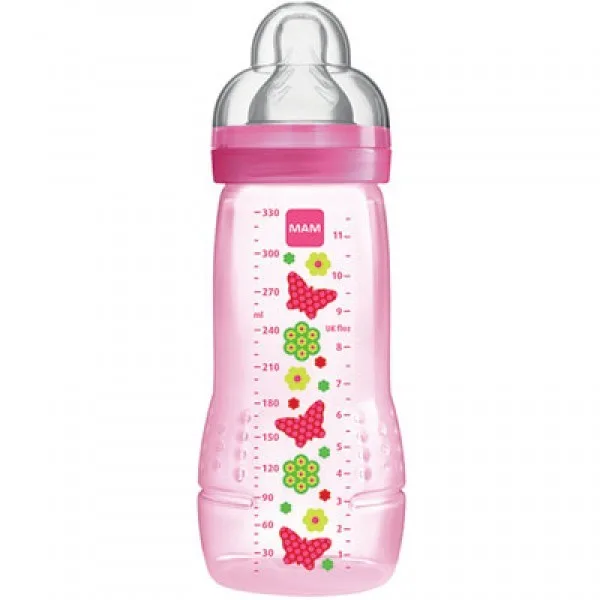MAM Biberon Easy Active Rose 330 ml