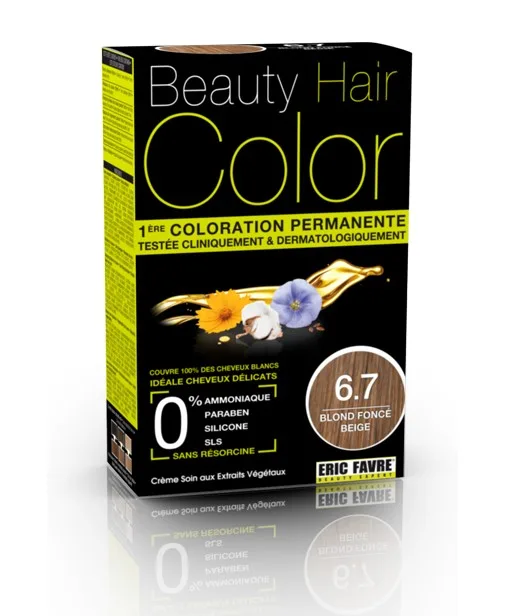 Beauty Hair Color Blond Foncé Beige 6.7 - 160 ml