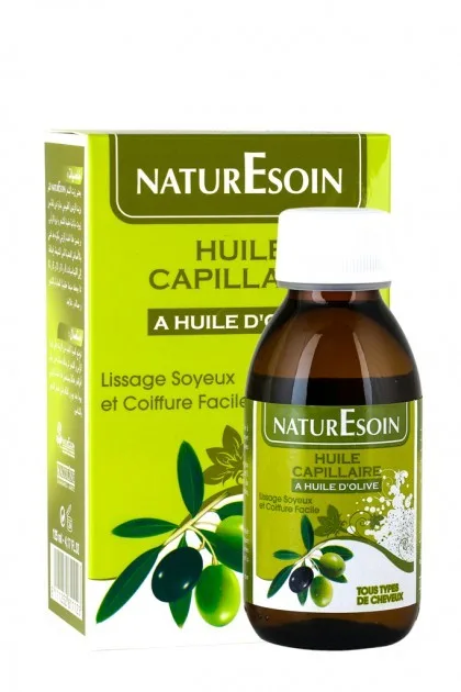 Nature Soin Huile Capillaire à l’huile d’Olive-Tous types de cheveux125 ml