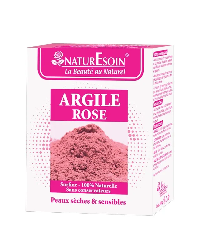 Nature Soin Argile Rose 100 g