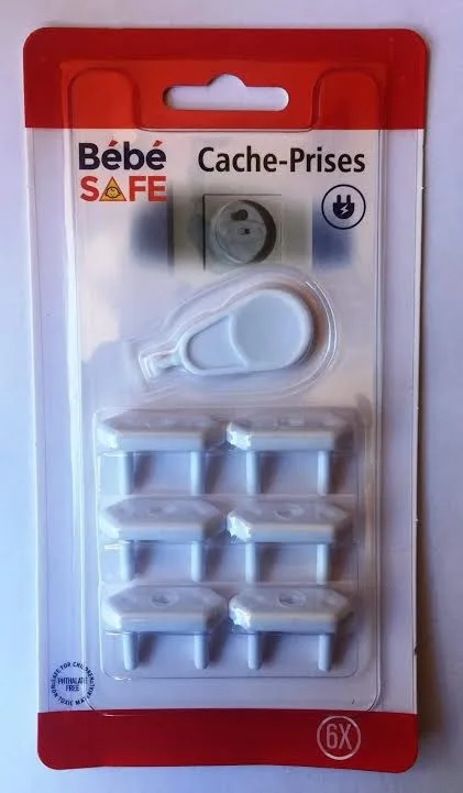 Bébé Safe Cache Prise (6pcs) - 90009616