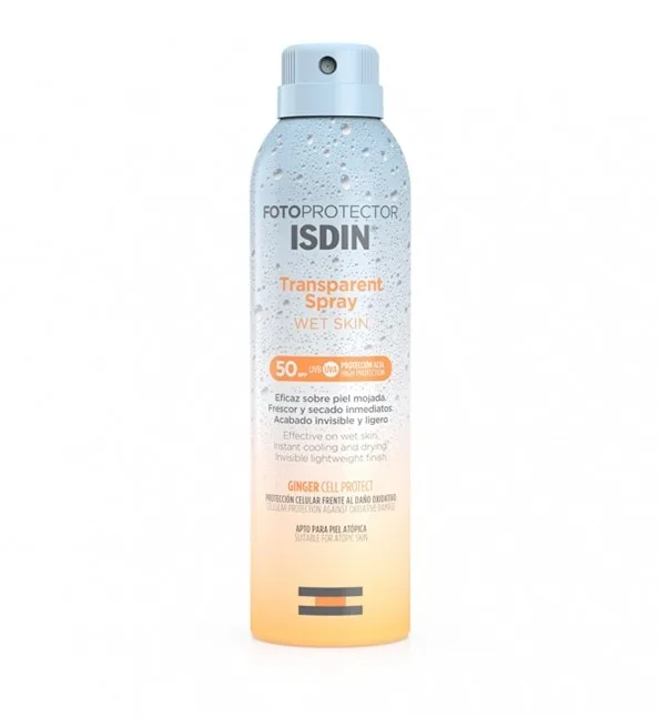 ISDIN Fotoprotector spray transparent adulte spf50 250 ml