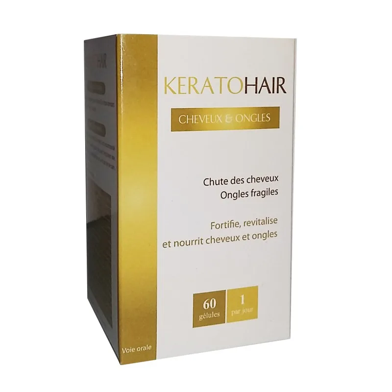 Keratohair cheveux et ongles 60 gélules