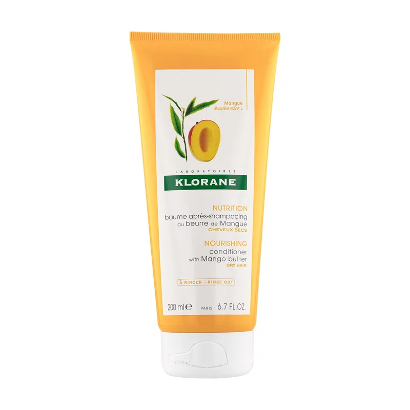 Klorane Beurre de Mangue Baume Apres-Shampooing Nutritif et Demelant 200 ml