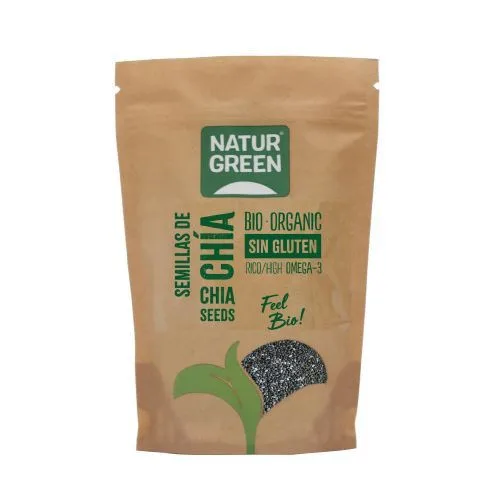 NaturGreen Graines de Chia BIO 200 g - sans Gluten