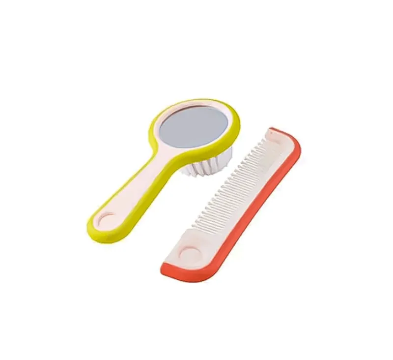 Bébé Confort Brosse et Peigne avec Miroir - Pb Jaune