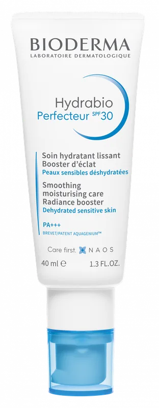 Bioderma Hydrabio Perfecteur Soin Hydratant SPF30 Peaux Sensibles Deshydratees 40 ml