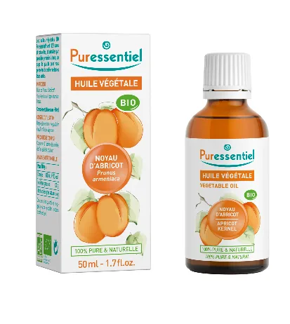 Puressentiel Huile végétale abricot bio 50 ml