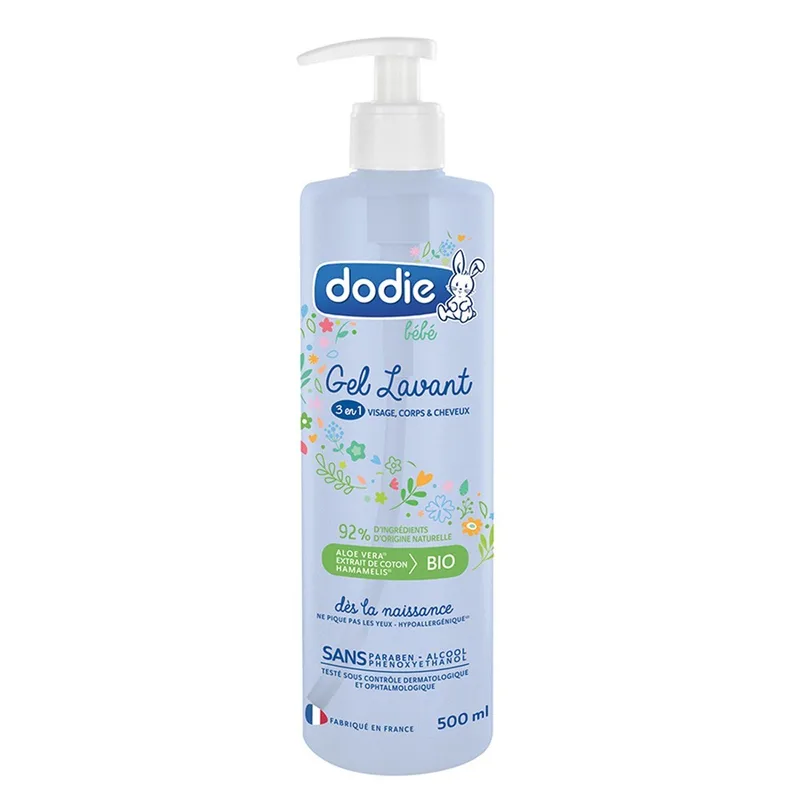 Dodie Gel Lavant 3en1 500 ml