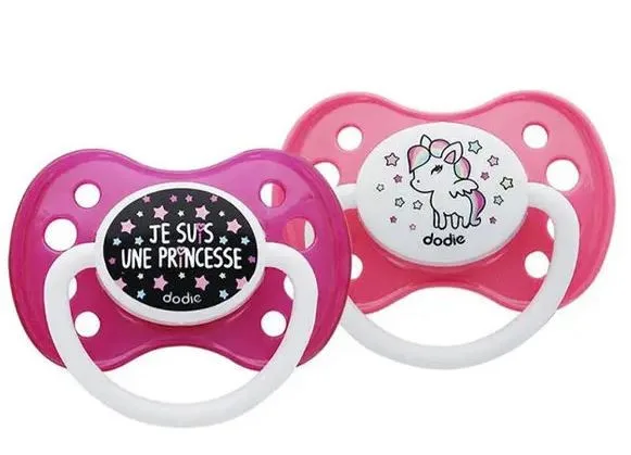 Dodie Sucette +6 Mois Duo Girly Licorne A70