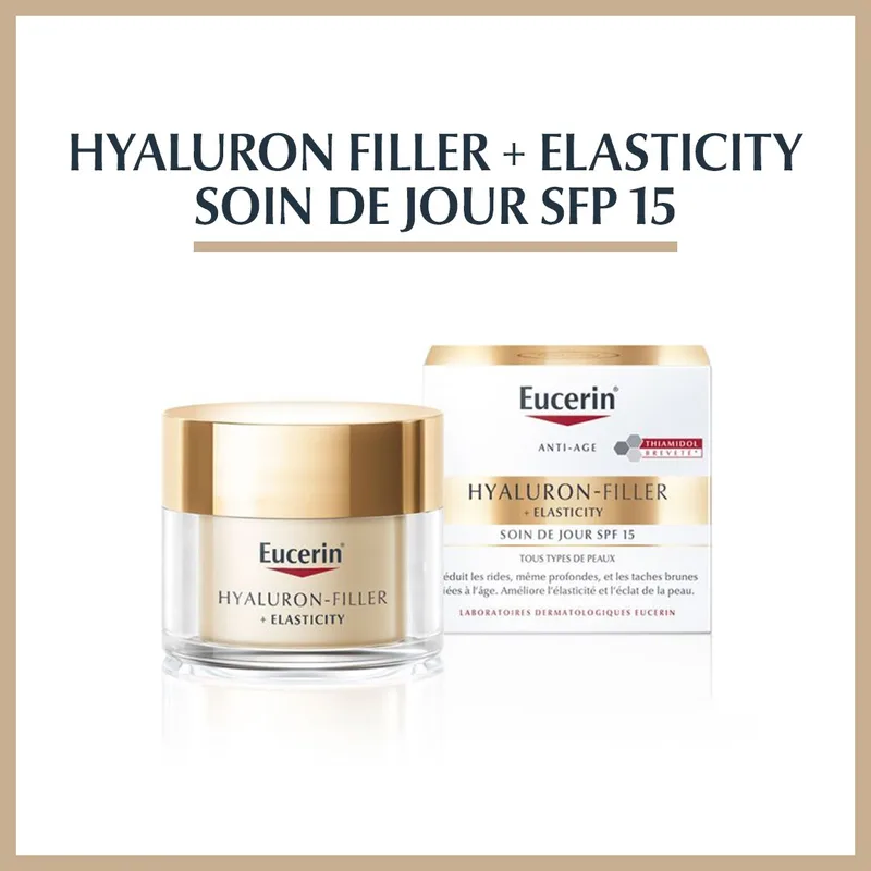 Eucerin Hyaluron-Filler Elasticity Soin de Jour SPF15 50 ml