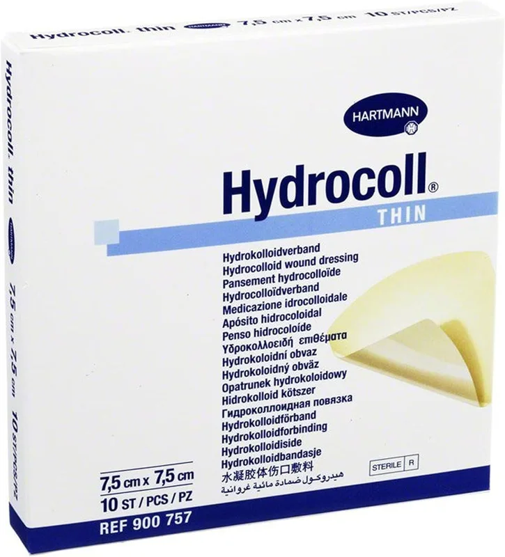 Hartmann Hydrocoll 7.5*7.5 Cm 10 Pansements