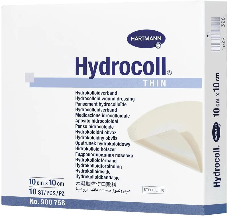 Hartmann Hydrocoll 10 Cm X 10 Cm, la Boîte de 10