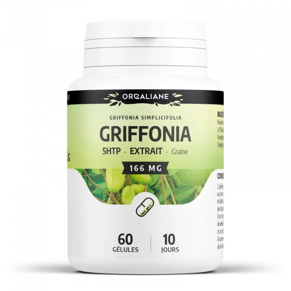 Gph Diffusion Griffonia 25 mg de 5HTP 250 mg 60 gélules