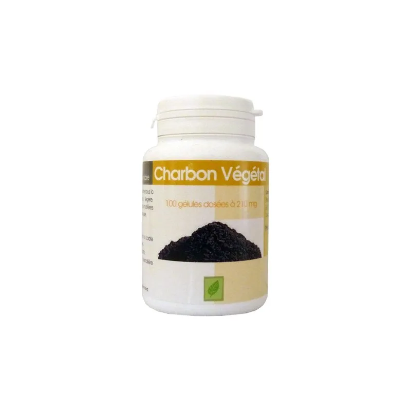 Gph Diffusion Charbon Végétal - 210 mg - 100 gélules