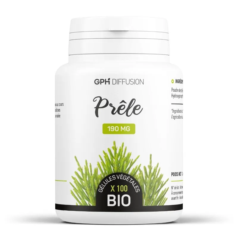 Gph Diffusion Prêle BIO - 190 mg - 100 gélules