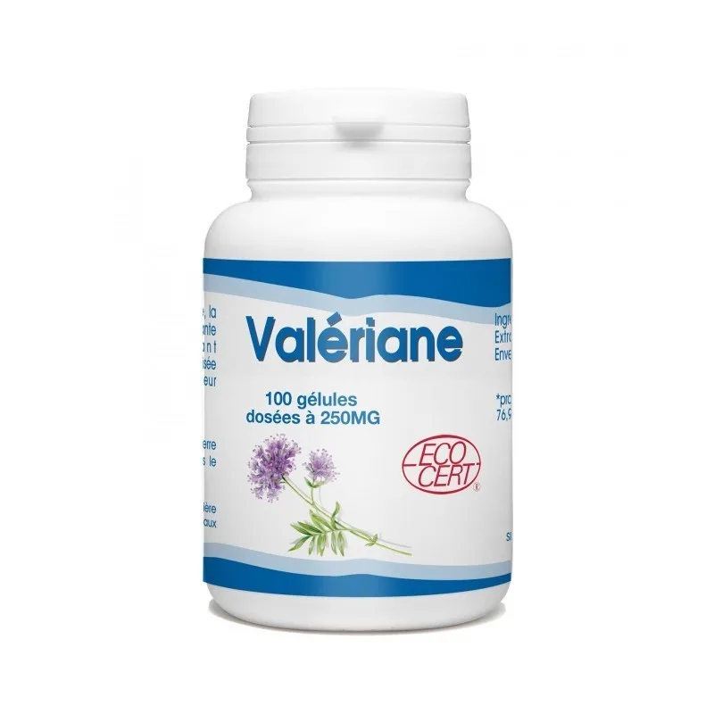 Gph Diffusion Valériane BIO - 250 mg - 100 gélules