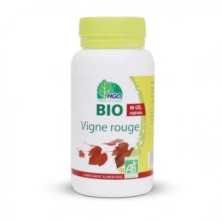 Mgd nature Vigne Rouge BIO 90 gélules