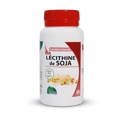 Mgd nature lécithine de soja 100 capsules