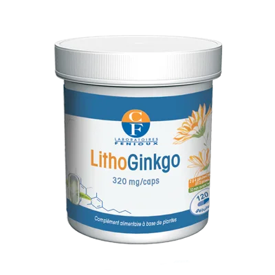 Fenioux lithoginkgo 120 gélules