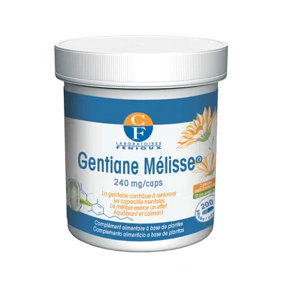 Fenioux gentiane-mélisse® capacités mentales 200 gelules
