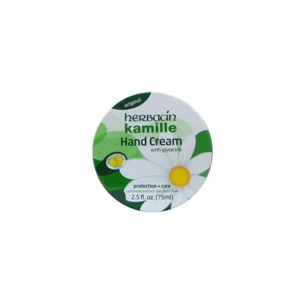 Herbacin wuta kamille crème mains tin 75 ml