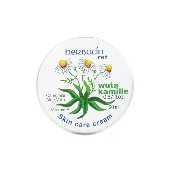 Herbacin wuta kamille crème soin de la peau tin 20 ml