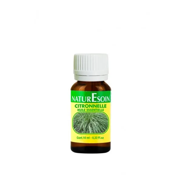 Nature Soin huile essentielle de citronnelle 10 m