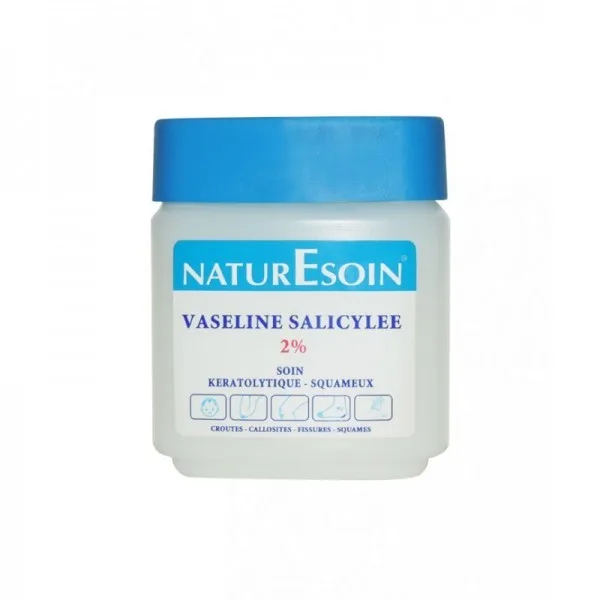 Nature Soin vaseline salicylee 2% pot 120 ml