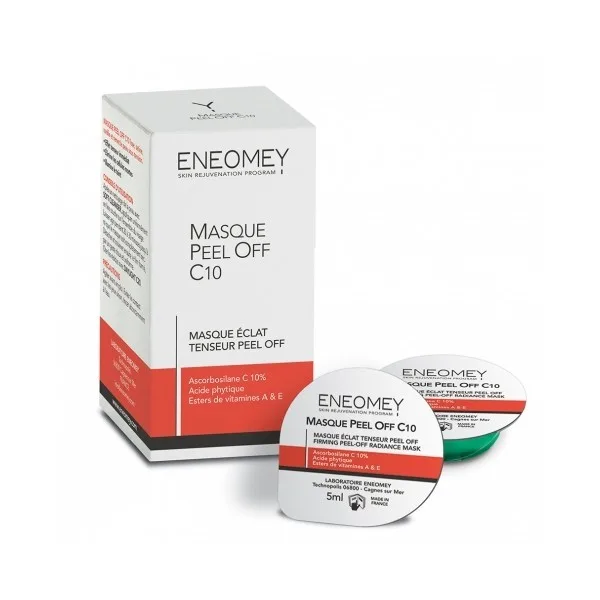 Eneomey Masque Peel Off C10 Eclat Tenseur 10X5ML