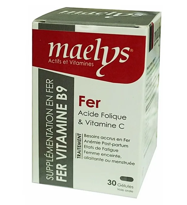 Maelys Fer 30 Gelules